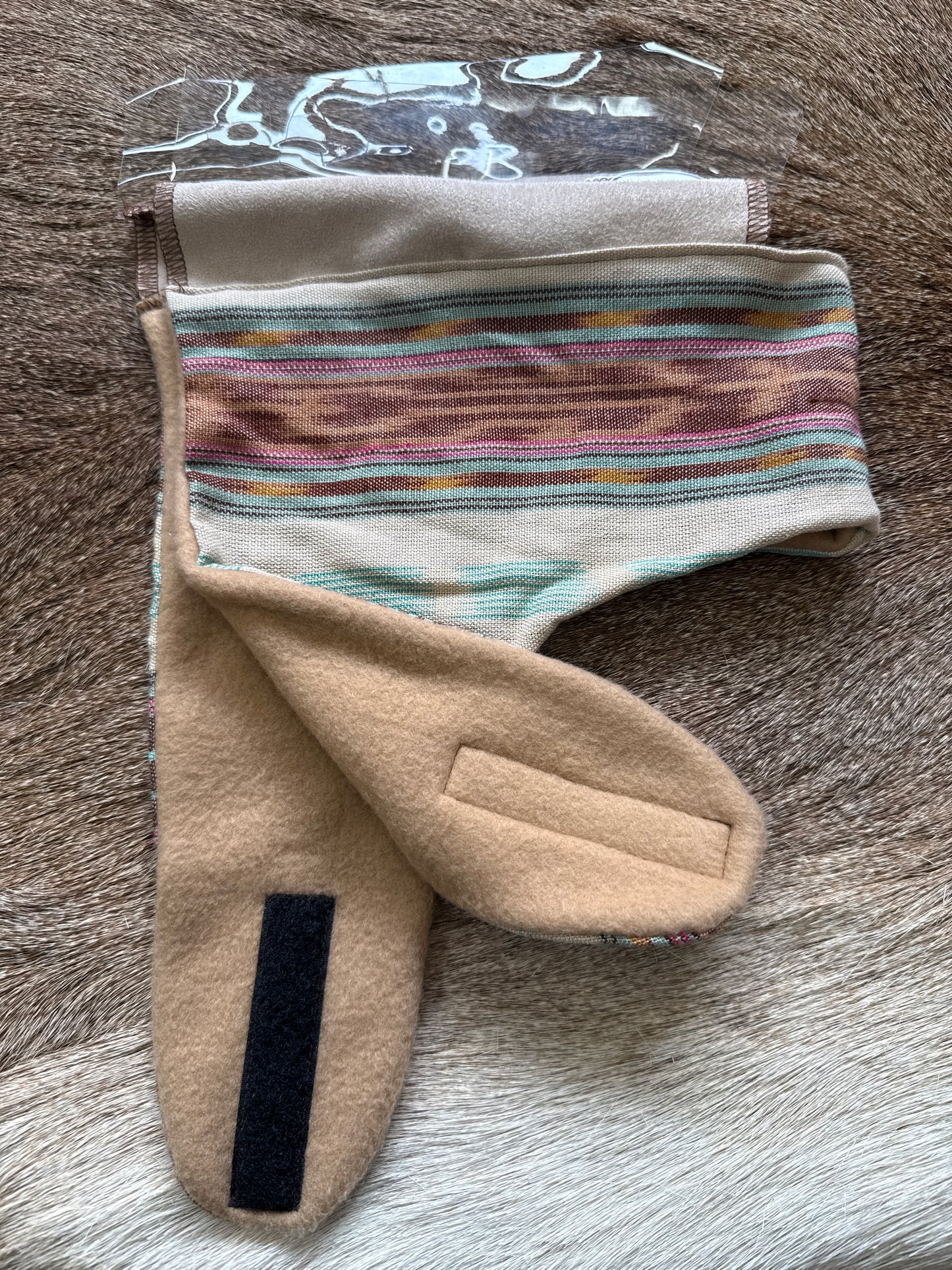 Custom hat ear warmers
