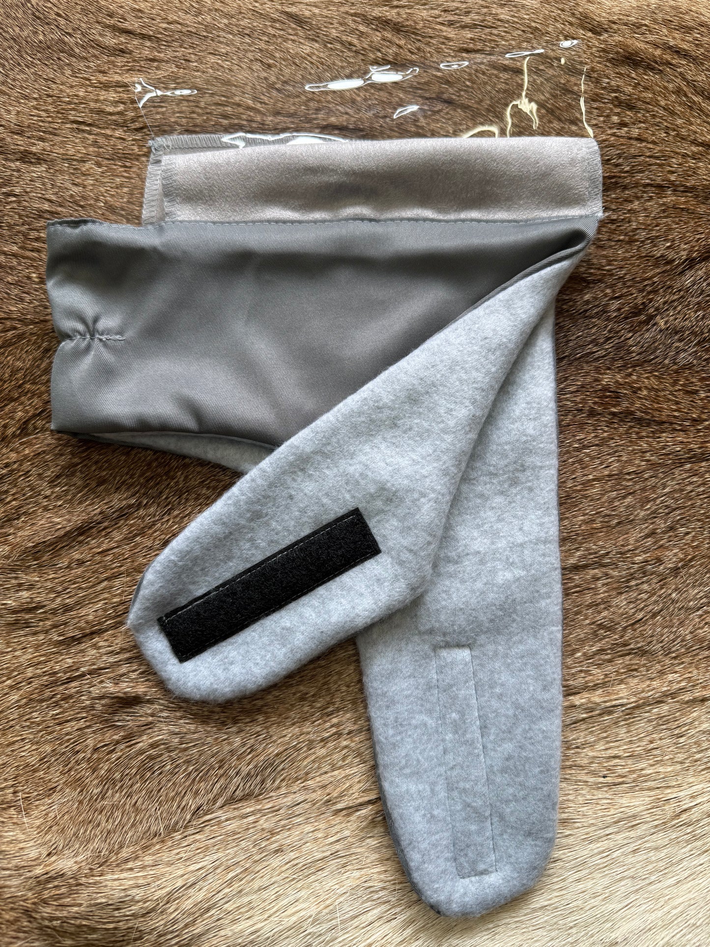 Custom hat ear warmers